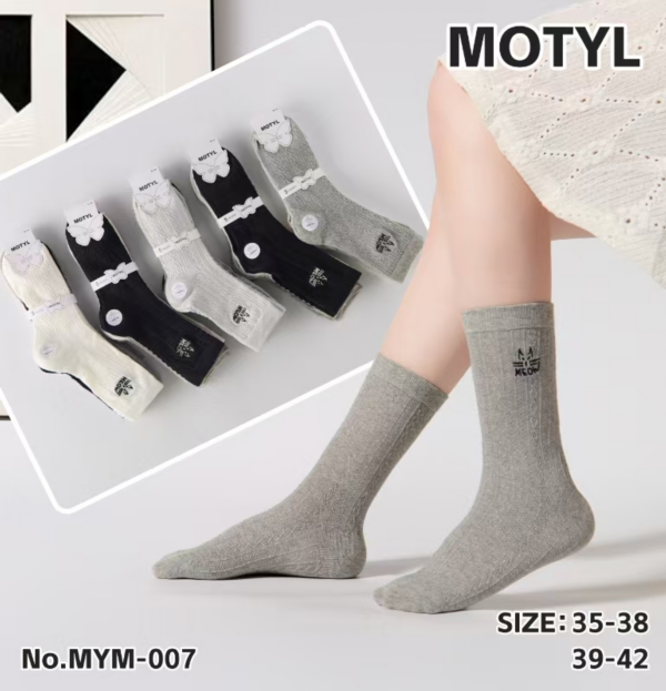 Skarpety damskie Roz 35-42, Mix kolor Paczka 40 szt